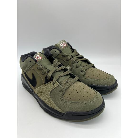 Jordan Stadium 90 Medium Olive Sneakers HF5258-201 Men\'s Size 8 New main image 8